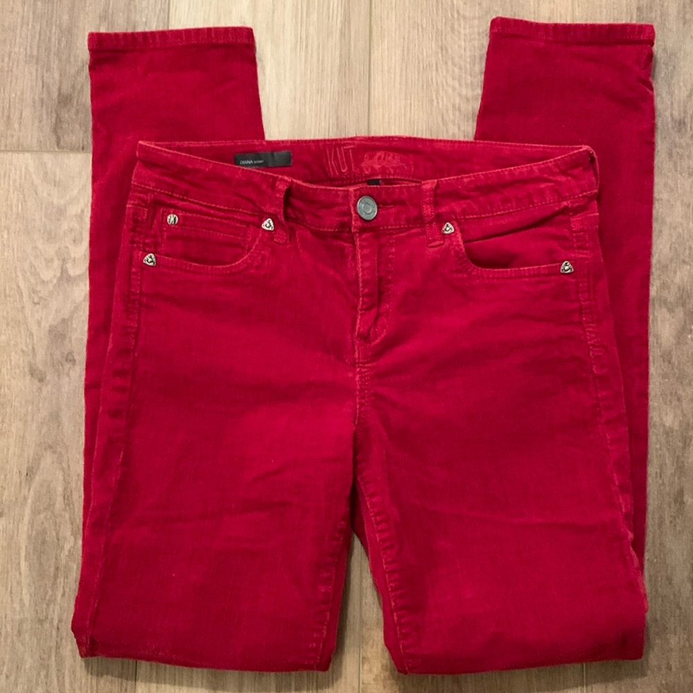 Kut from the Kloth Red Skinny Jeans